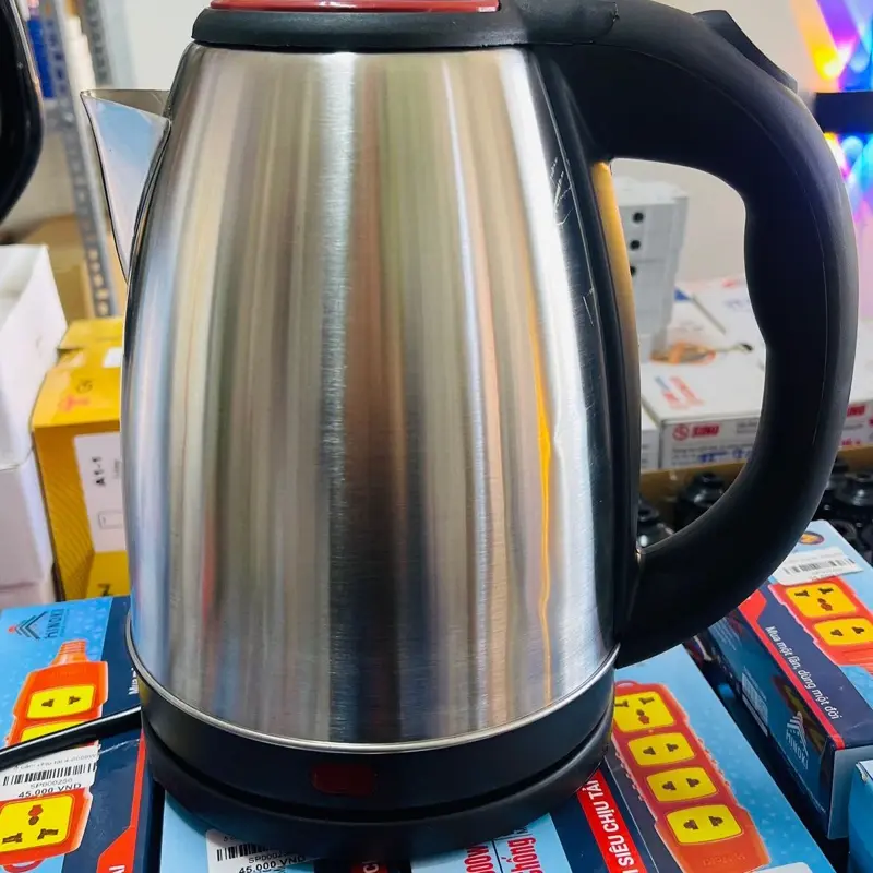 Ấm siêu tốc inox 1.7L an toàn nhiệt