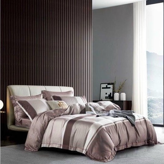 Bộ chăn ga lụa Tencel 6 món khách sạn