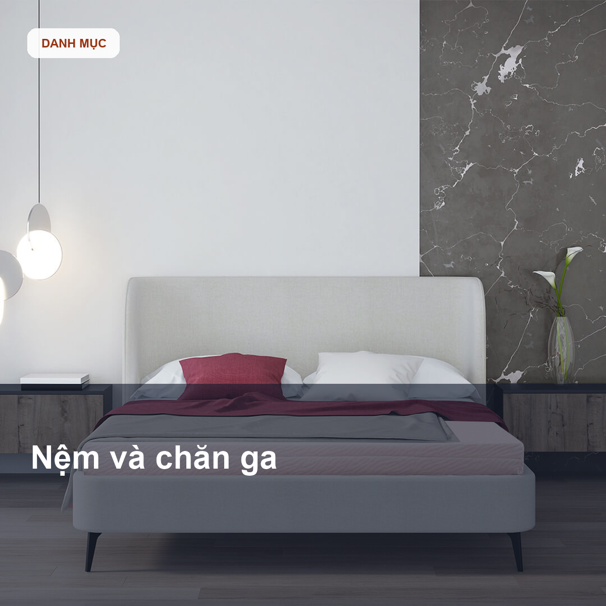 Nệm và chăn ga cao cấp
