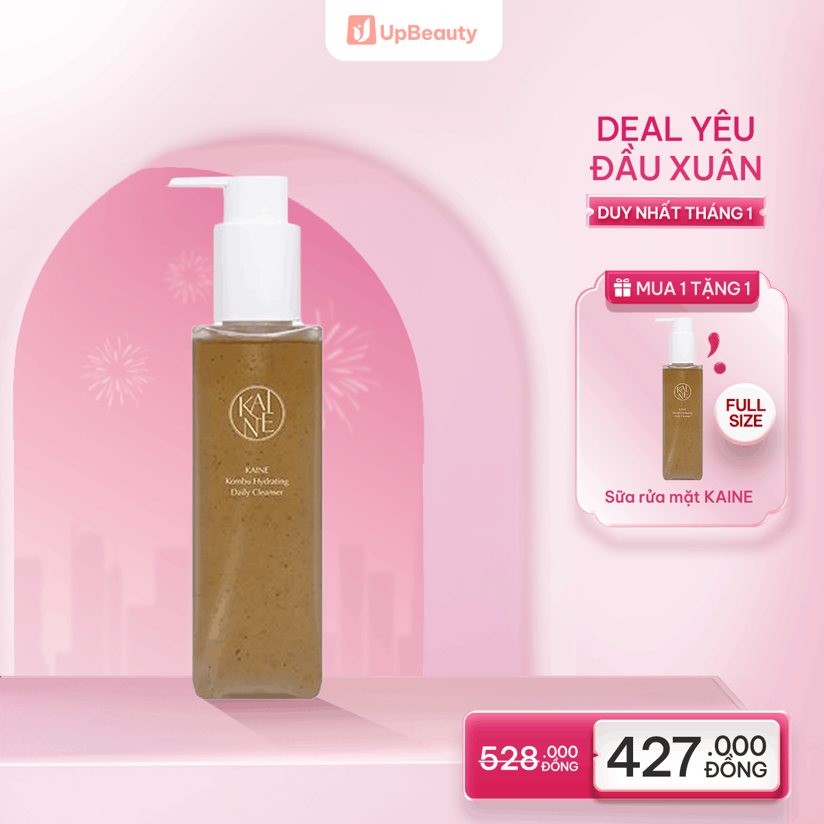Sữa Rửa Mặt KAINE Kombu Hydrating Daily Cleanser 155g