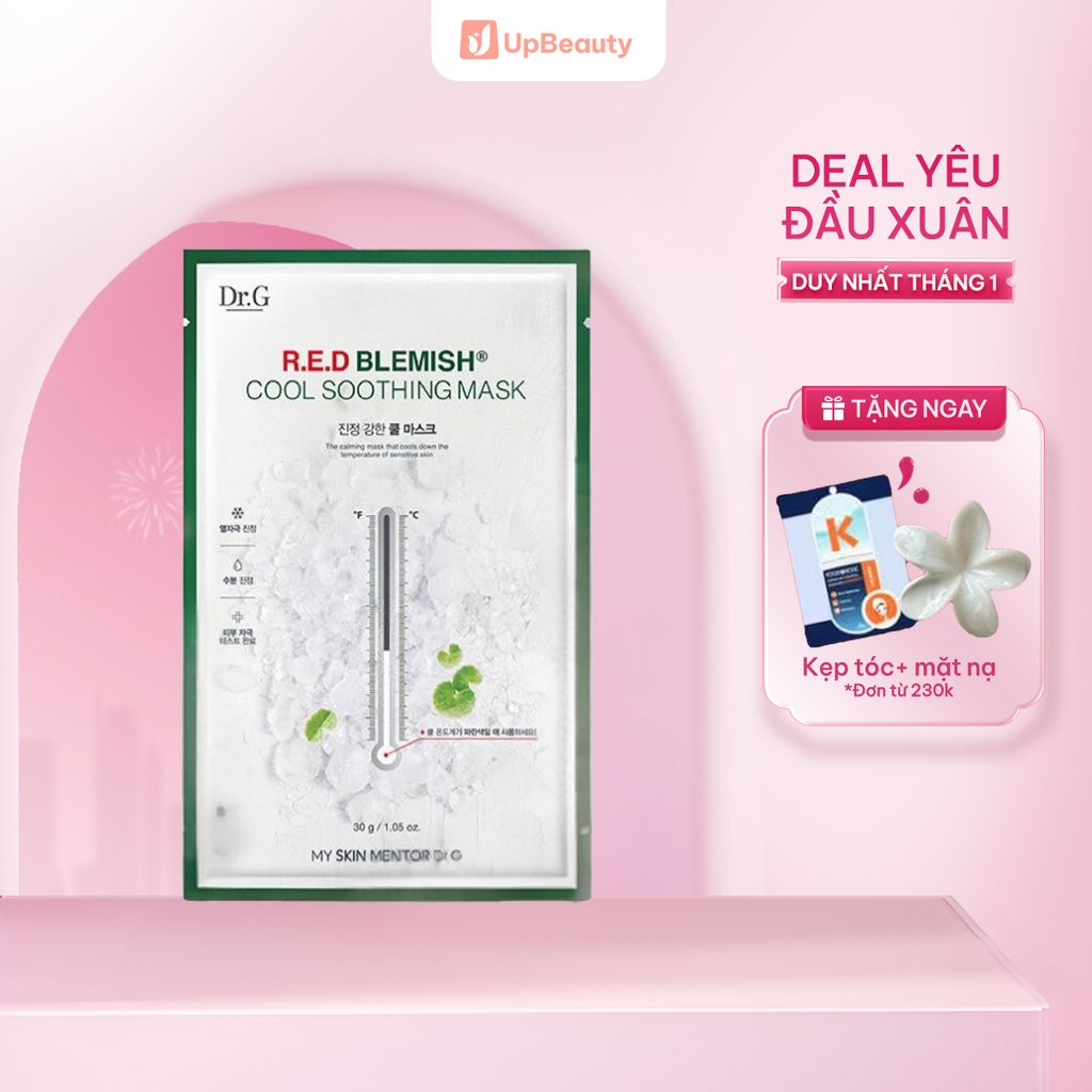 Mặt Nạ Giấy Dr.G R.E.D Blemish Cool Soothing Mask Làm Dịu Da