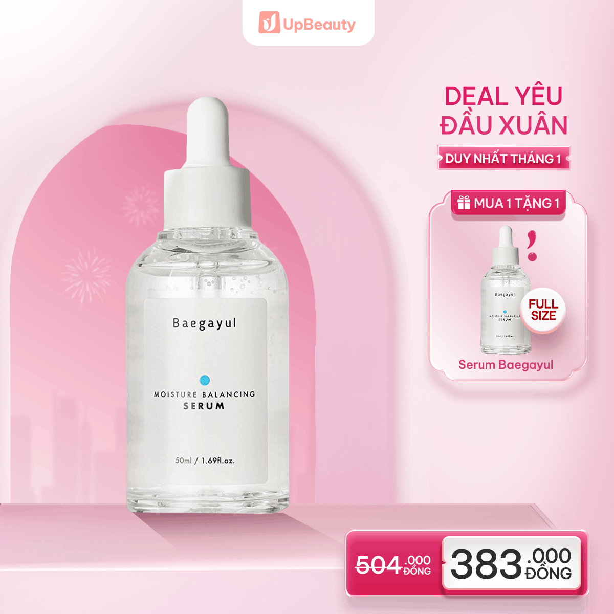 Serum Baegayul Moisture Balancing Serum Cấp Ẩm