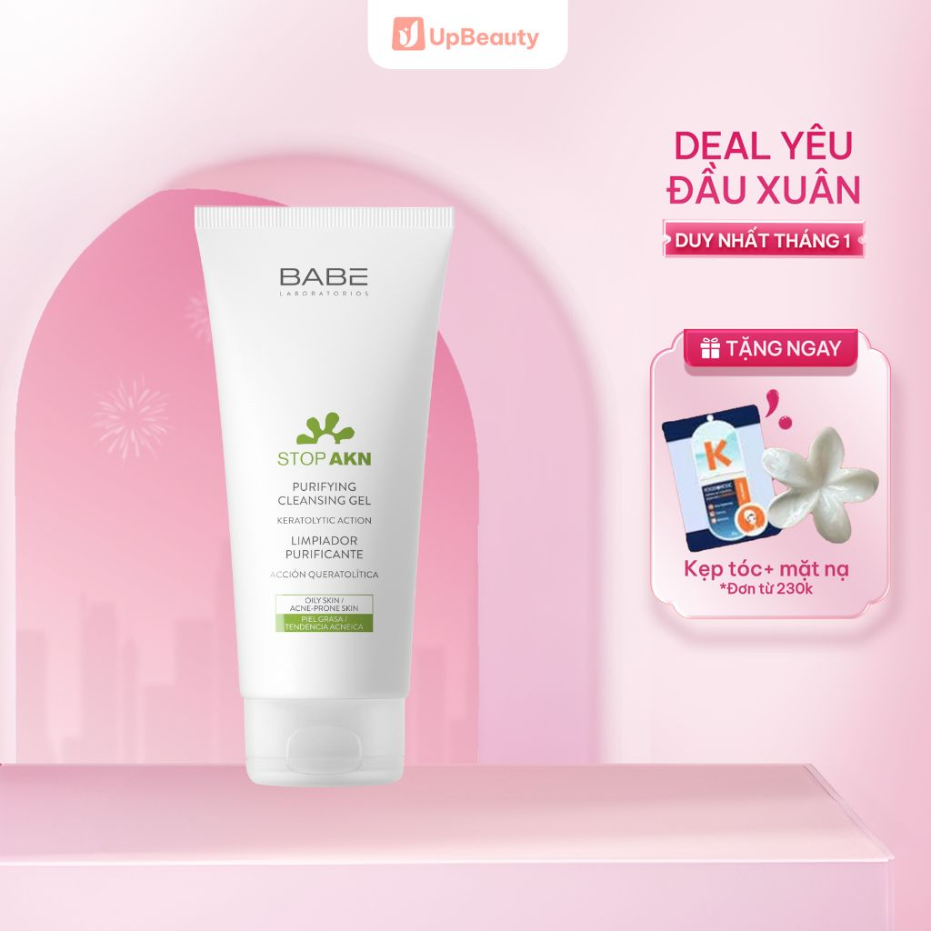 Sữa Rửa Mặt Cho Da Dầu Mụn BABÉ