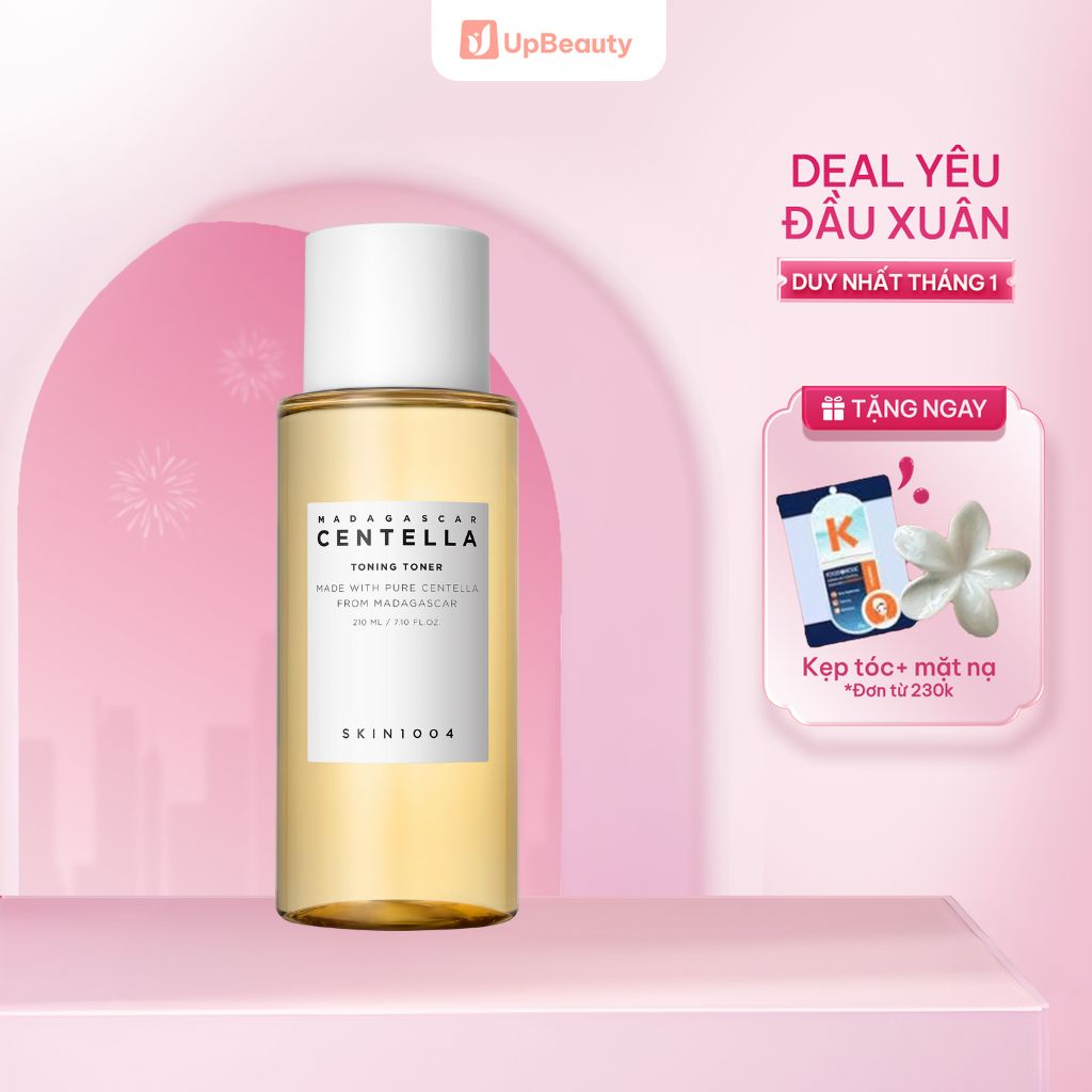 Nước Hoa Hồng SKIN1004 Madagascar Centella Toning Toner Làm Dịu Da